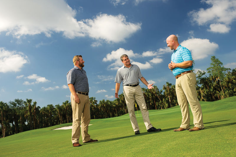 Darren Davis future-focused as GCSAA president Olde Florida Golf Club maintenance department