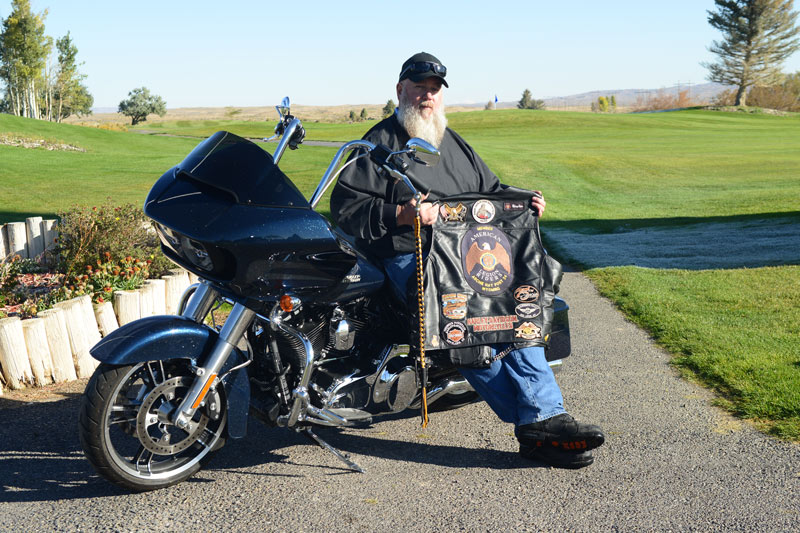 Riding high: Grant Yaklich of White Mountain Golf Course Grant Yaklich