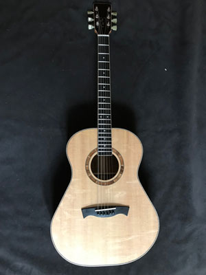 The music man: GCSAA staffer’s handmade guitar up for grabs at Silent Auction Ron Wright guitar