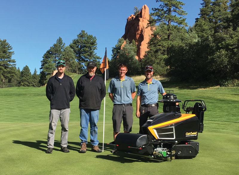 Robo-mow: The Cub Cadet RG3 at Perry Park Country Club