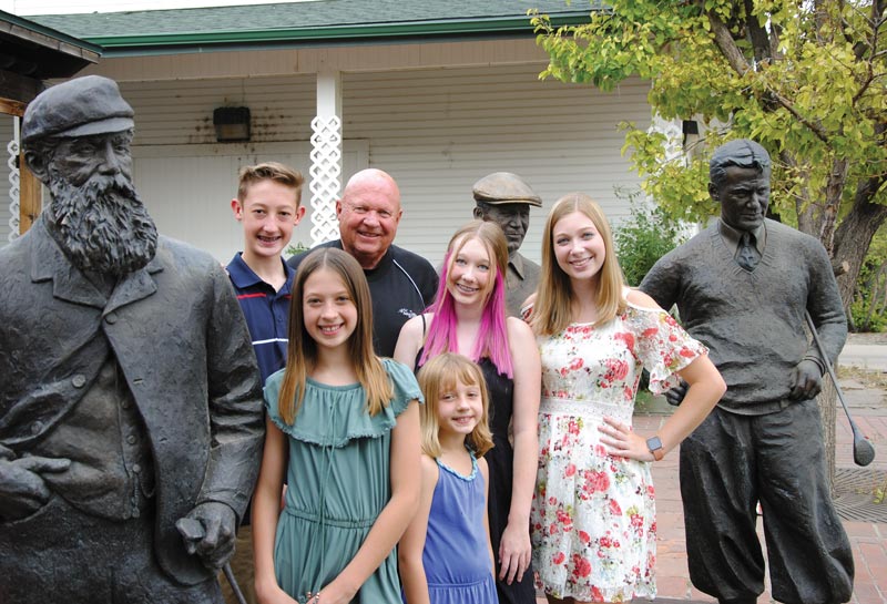 Retirement planning basics for golf course superintendents Dennis Lyon family