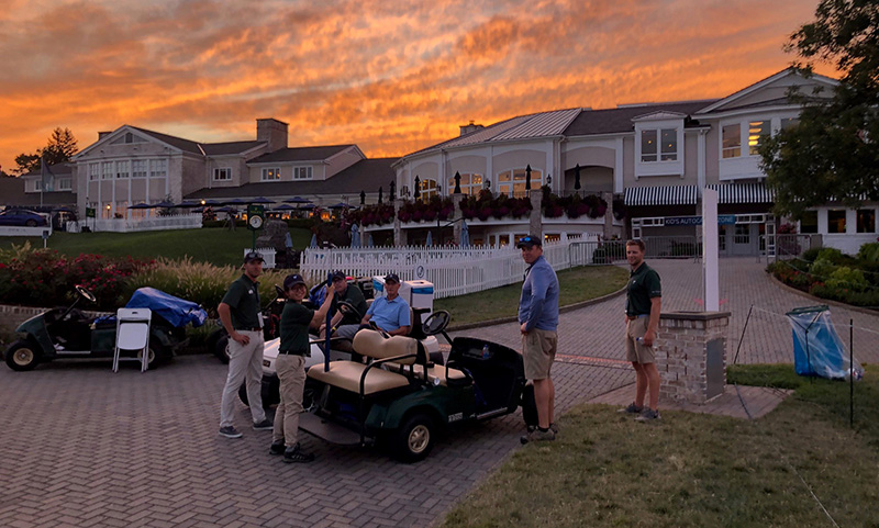 BMW tournament volunteers