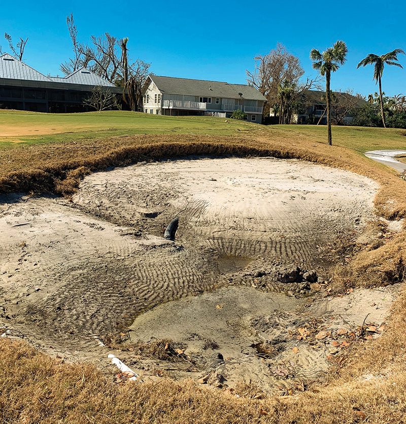 Hurricane Ian damage