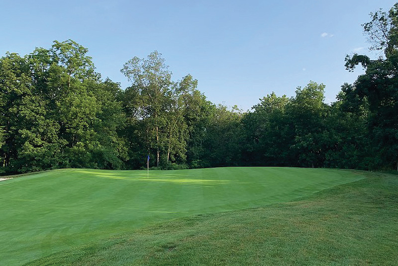 Aerial view of Ghost Creek golf course