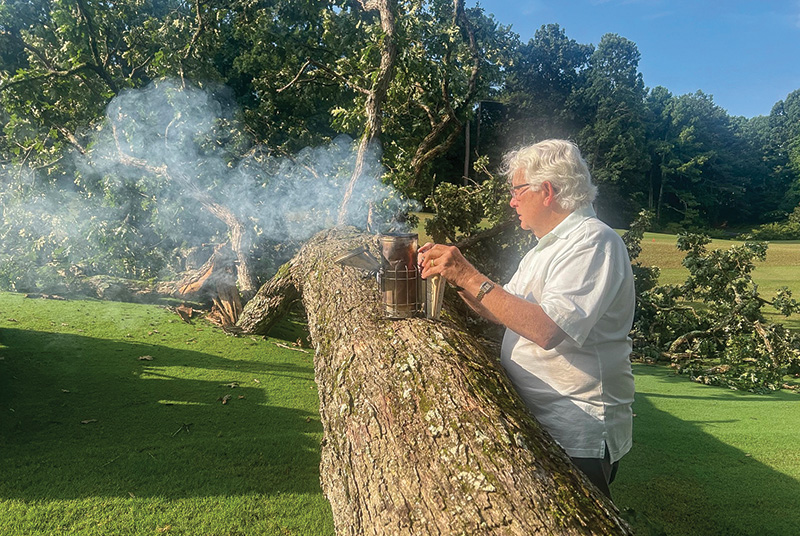 Aerial view of Ghost Creek golf course