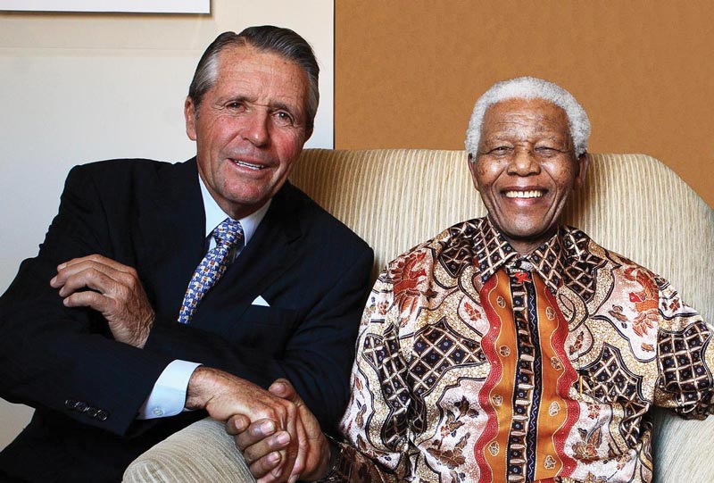 Gary Player Nelson Mandela