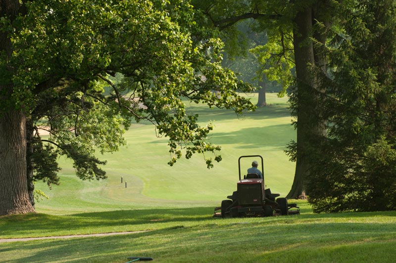 Golf course maintenance