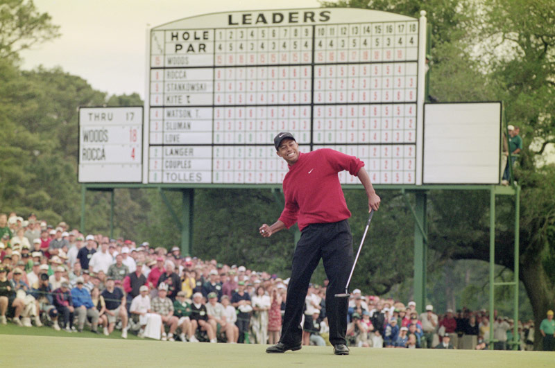 Tiger Woods 1997 Masters