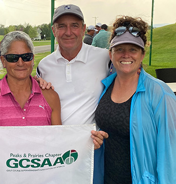 Peter J. Grass with Kee Dunning and Stacy Stellflug