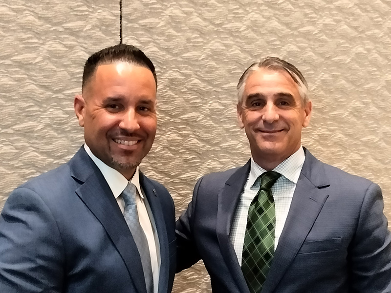 Carlos Arraya and John Cunningham