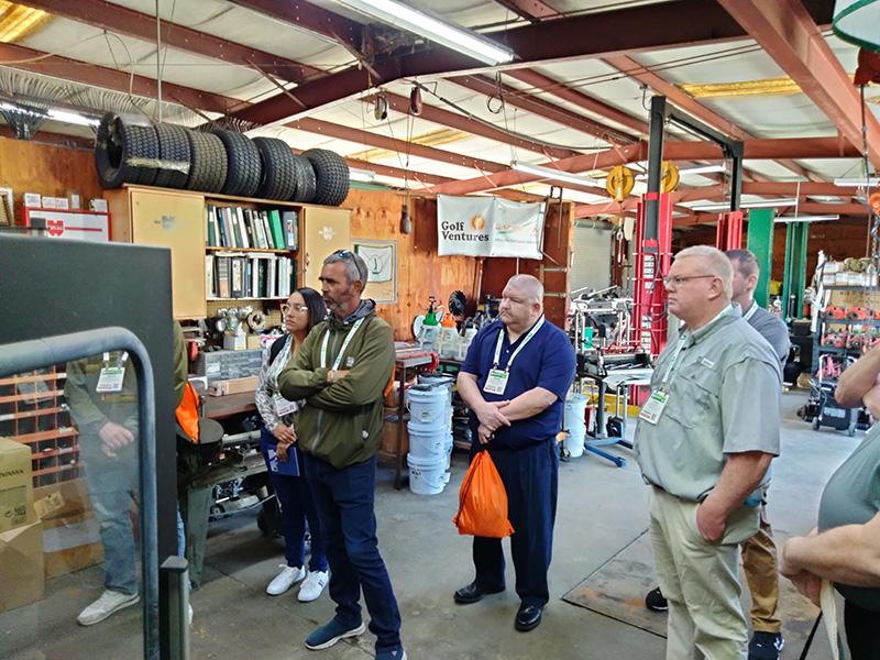 Foley interactive facility tour