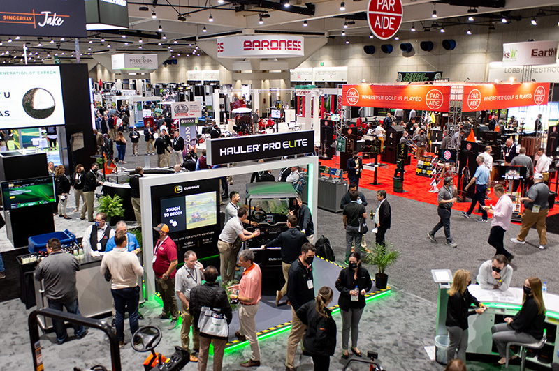 2022 GCSAA Conference and Trade Show floor