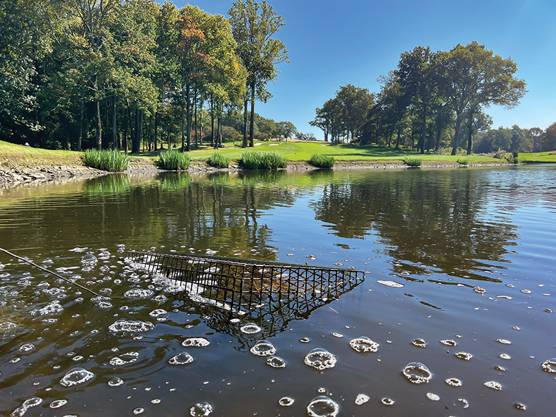 Aerial view of Ghost Creek golf course