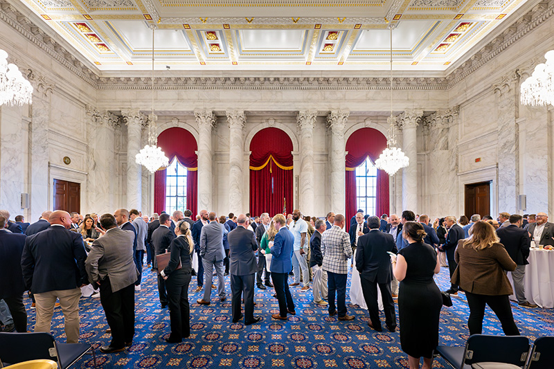 Congressional reception at National Golf Day