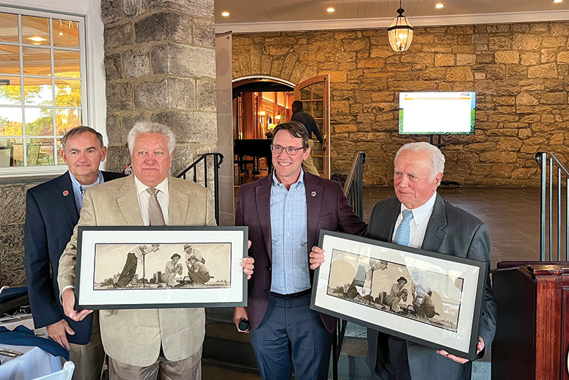 Aerial view of Ghost Creek golf course
