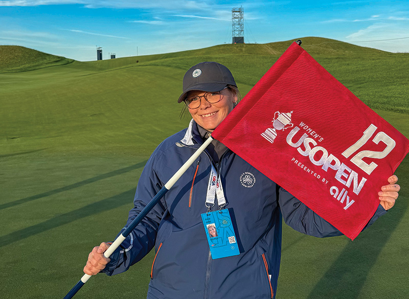 Aerial view of Ghost Creek golf course