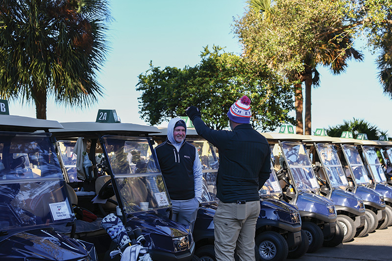 Aerial view of Ghost Creek golf course