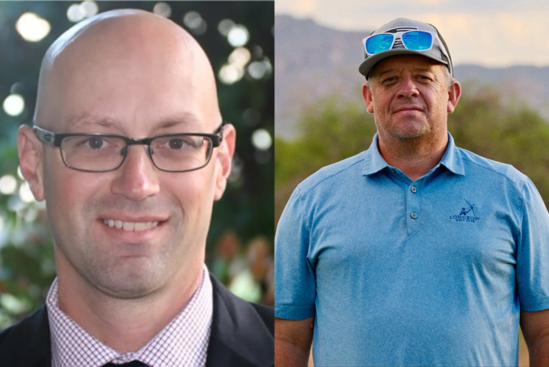 Aerial view of Ghost Creek golf course