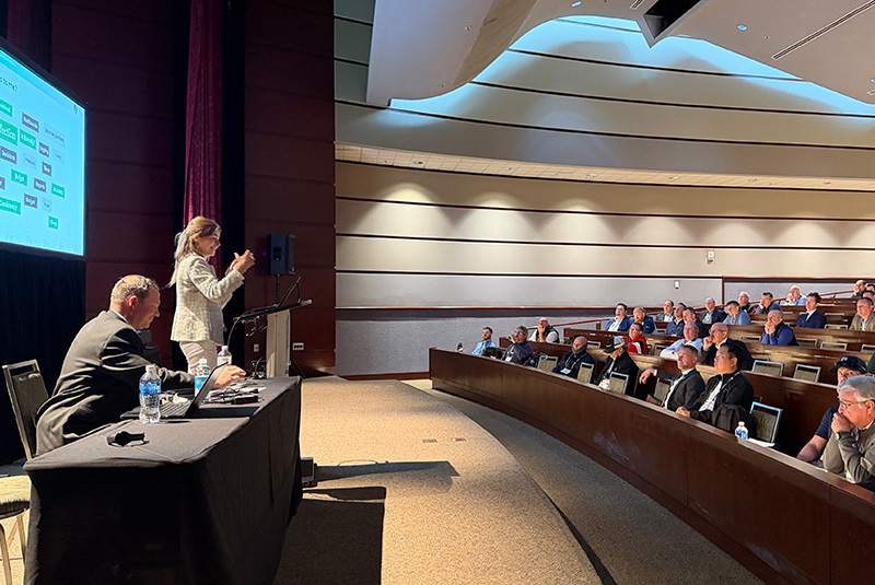 Aerial view of Ghost Creek golf course