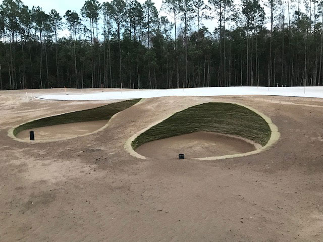 Revetted bunkers Florida