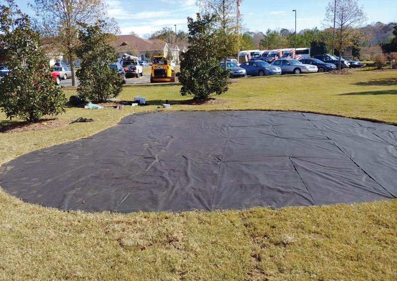 Veterans home putting green