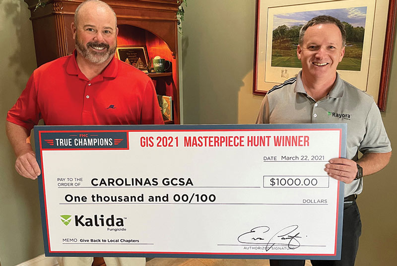 Carolinas GCSA donation