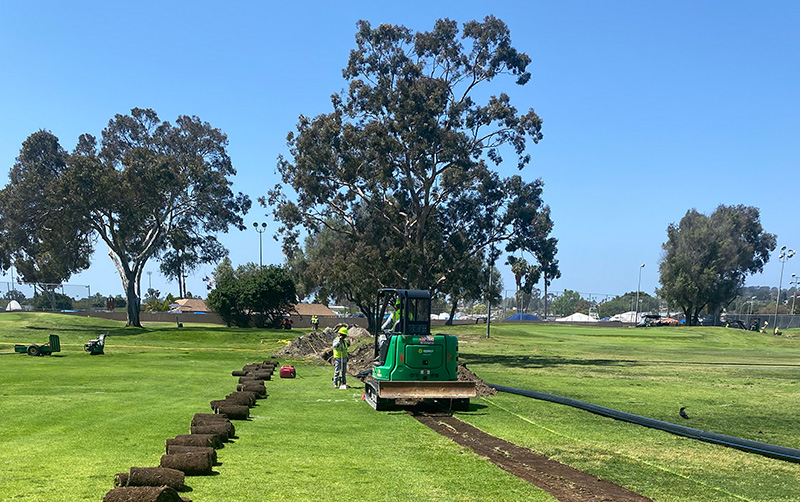 Mission Bay golf course renovation