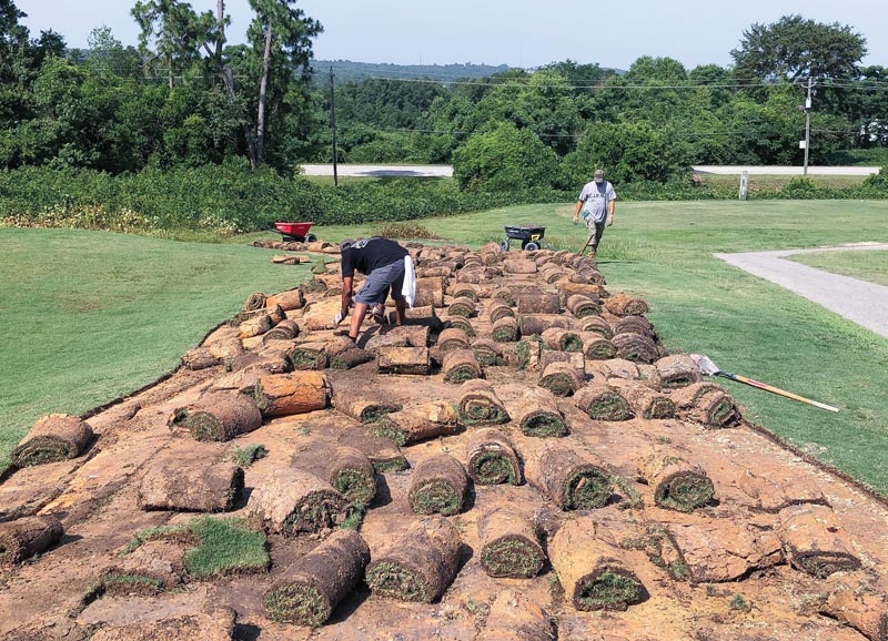 Veterans golf course maintenance