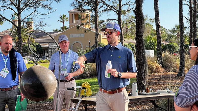 BMP tour at a golf course in Orlando