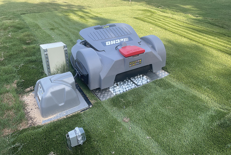 Aerial view of Ghost Creek golf course