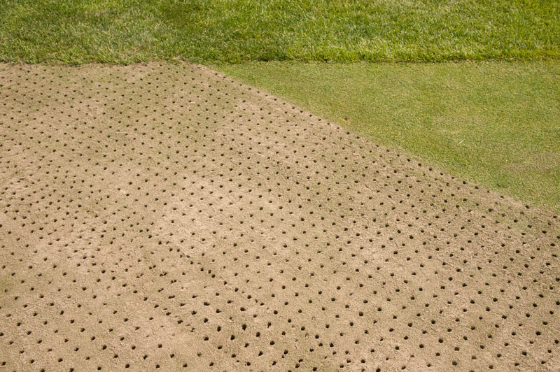 Develop a turfgrass cultivation program Turf soil cultivation program