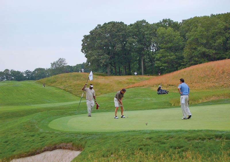 Maintaining golf course naturalized areas Golf course natural area