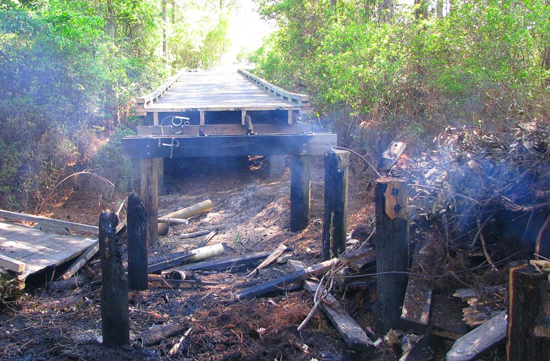 Barefoot Resort fire damage