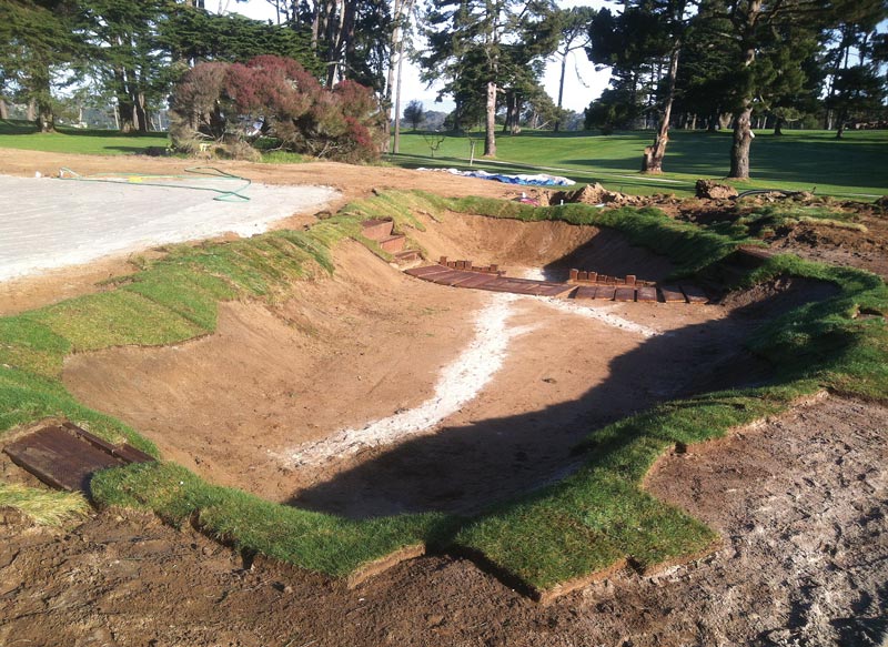 Practice bunker