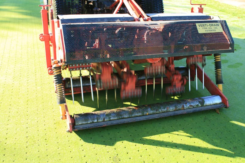 The hole story: Turf managers talk aerification Turf aerification