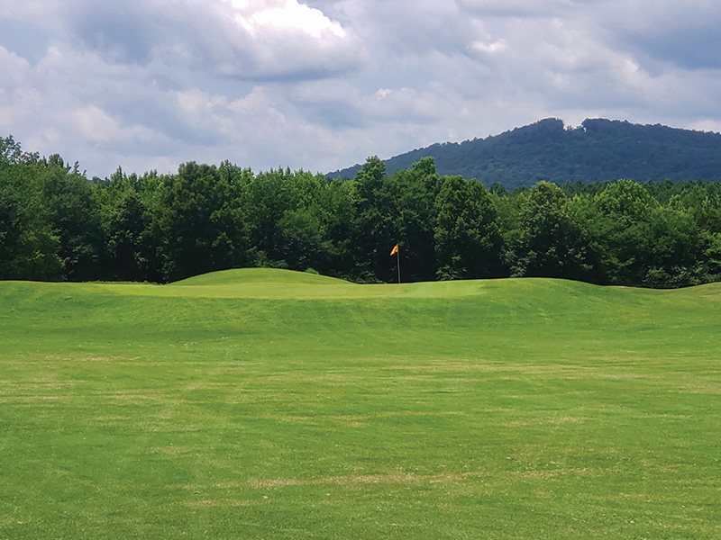 Layout of Smuggler's Run golf course