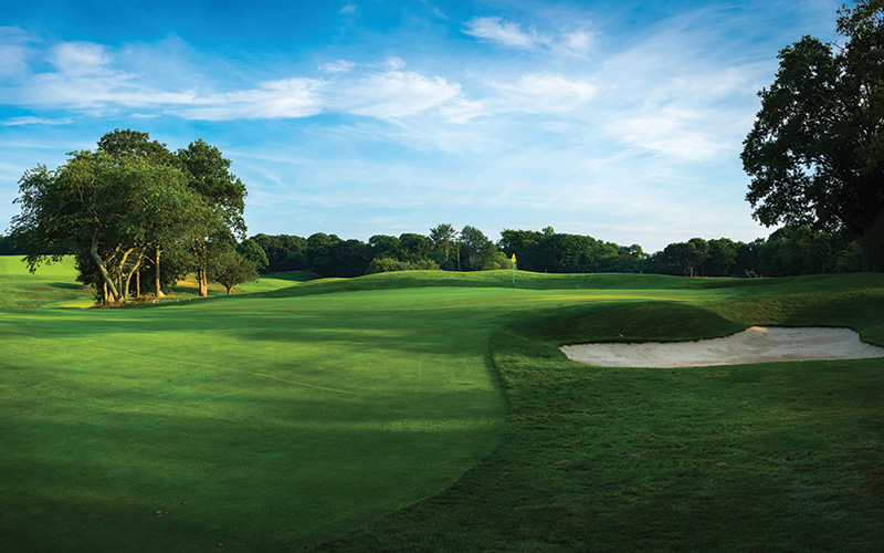 Aerial view of Ghost Creek golf course