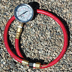 Pitot tube and pressure gauge