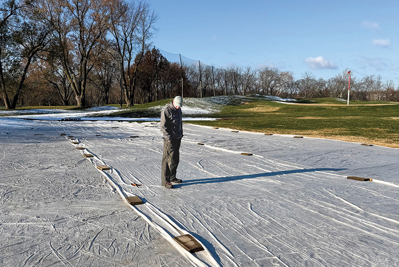 Aerial view of Ghost Creek golf course