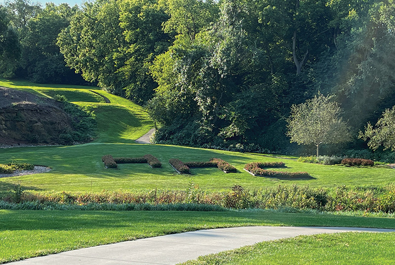 Aerial view of Ghost Creek golf course