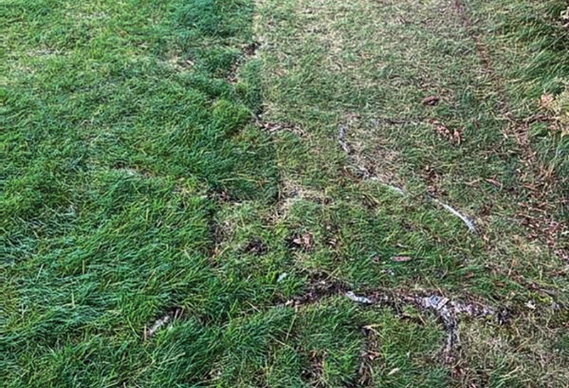Aerial view of Ghost Creek golf course