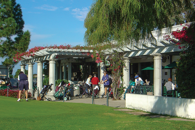 Aerial view of Ghost Creek golf course