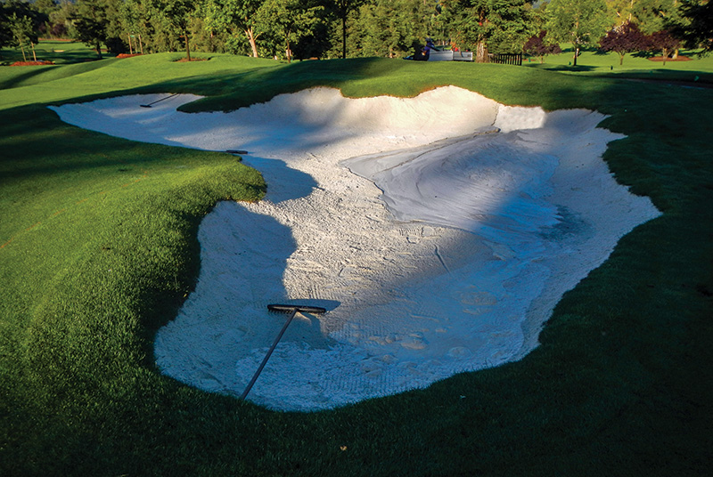 Aerial view of Ghost Creek golf course