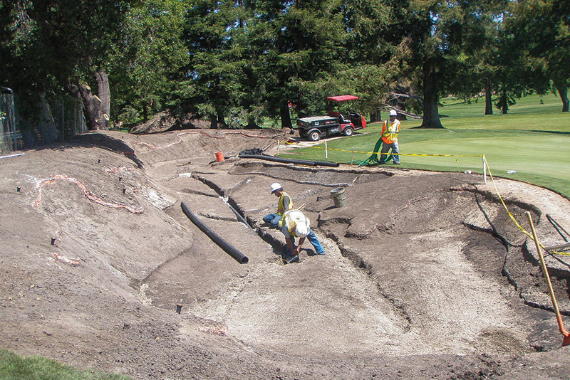 Aerial view of Ghost Creek golf course