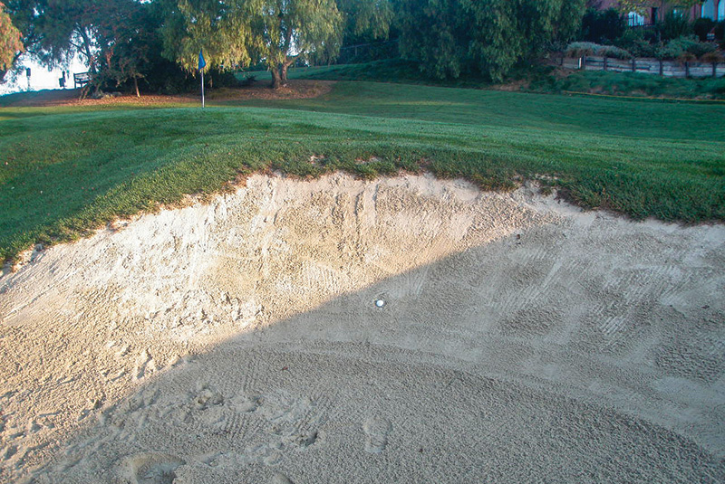 Aerial view of Ghost Creek golf course