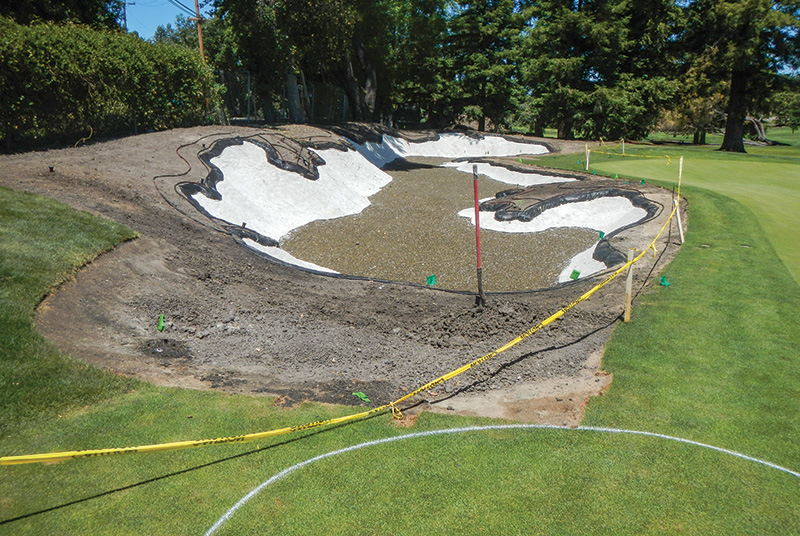 Aerial view of Ghost Creek golf course