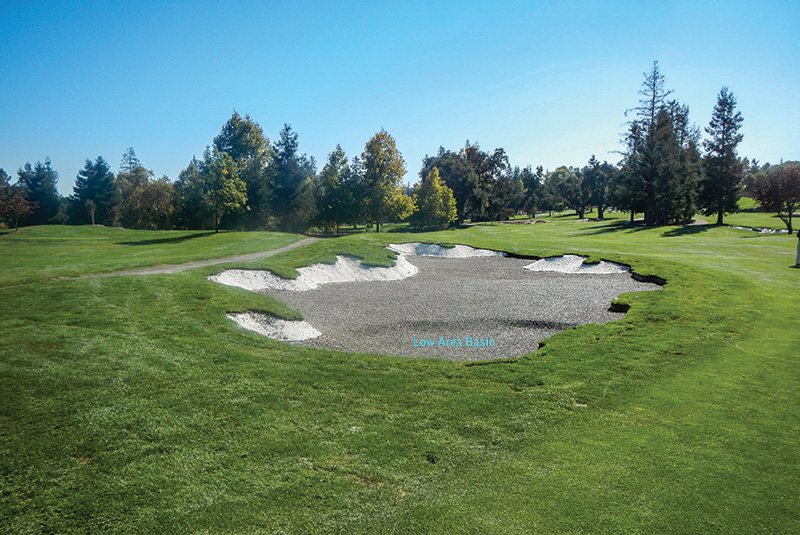 Aerial view of Ghost Creek golf course