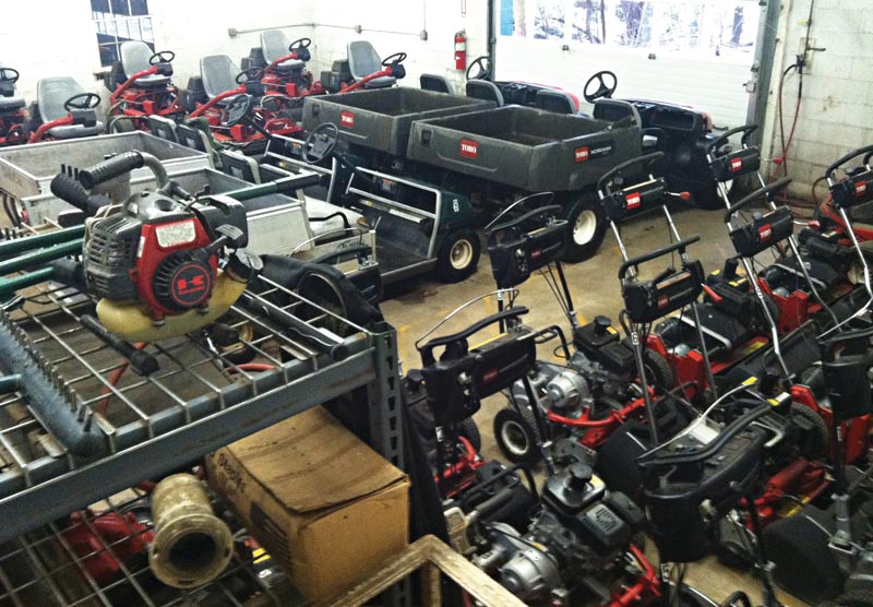 Taking the long view on golf course equipment purchases Golf course equipment