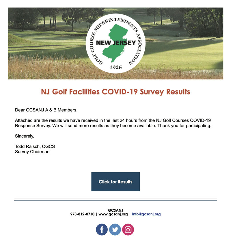 Coronavirus: 10 lessons for the golf course management industry Coronavirus golf survey