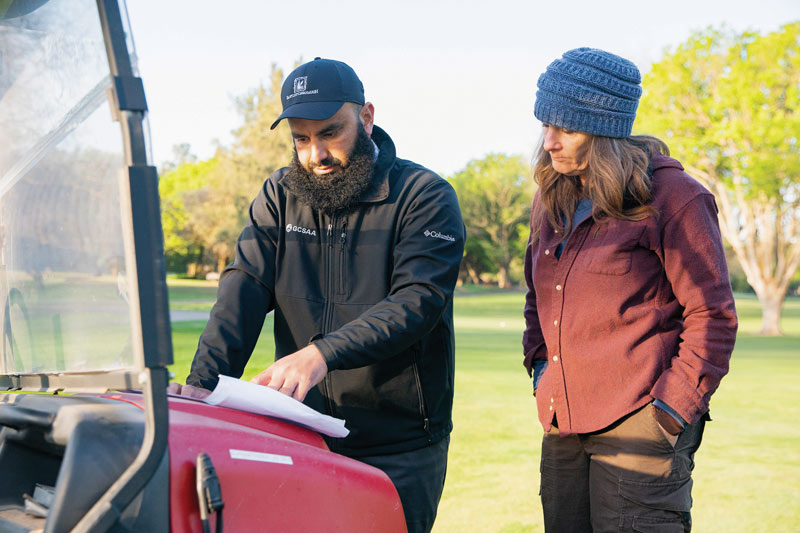 American dream: Superintendent Muhammad Ali Bartley Cavanaugh Golf Course